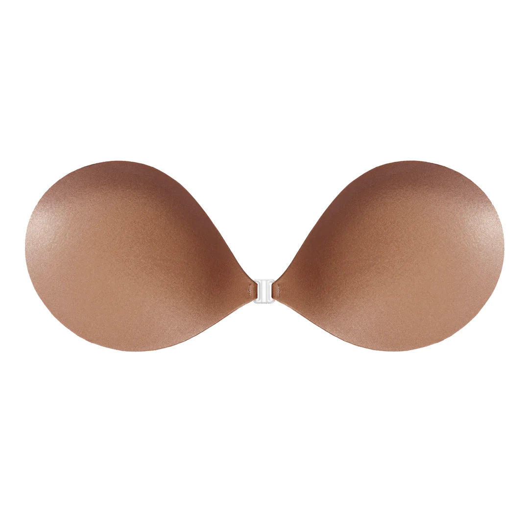 BOOMBA Magic Padded Sticky Bra | Bone & Grey Bridal | Wedding Bra Accessories Padded Adhesive Inserts for Bridal Gowns Wedding Dresses Canada USA Singapore Australia UK