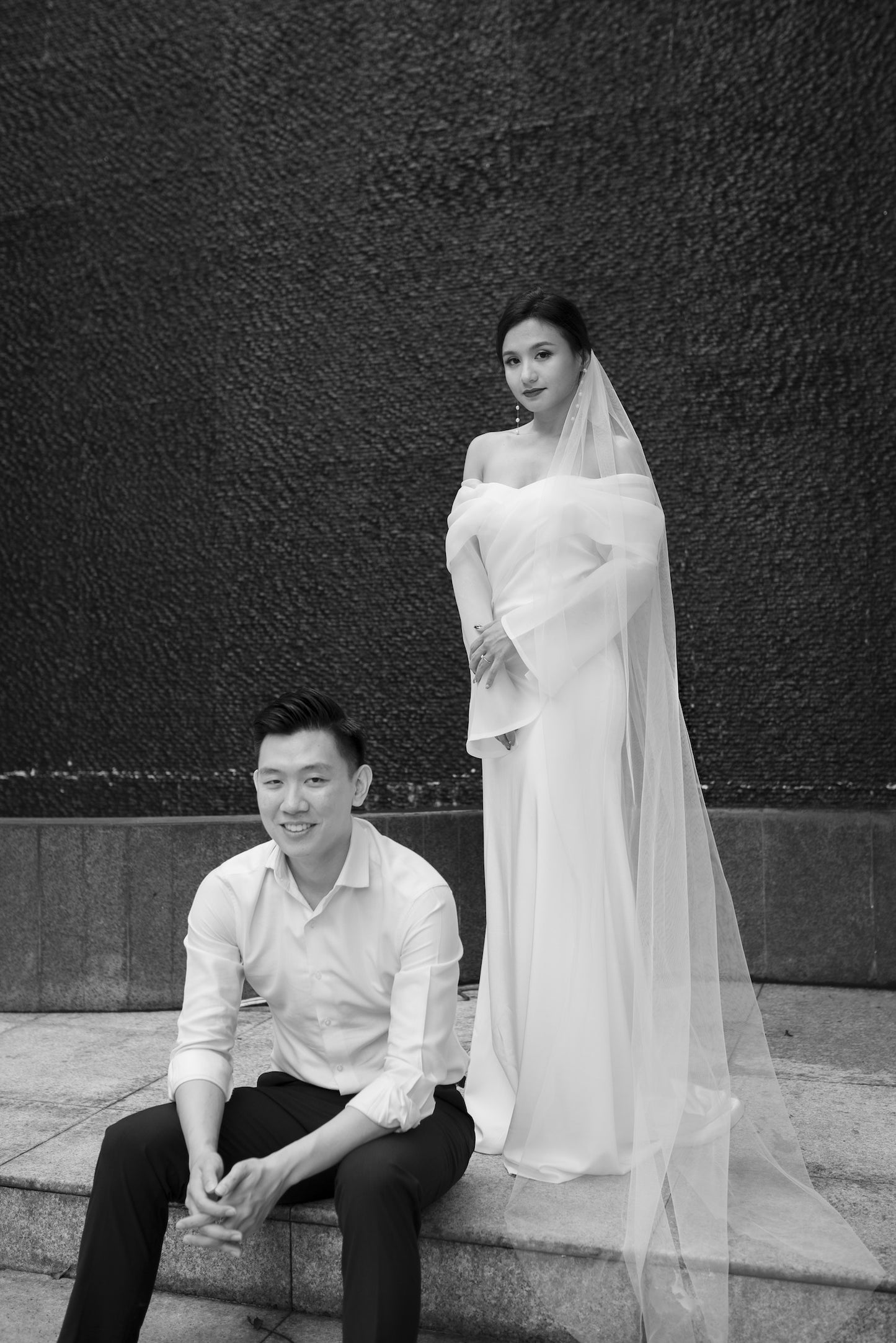 Iris Tulle Veil | Bone & Grey Bridal Accessories