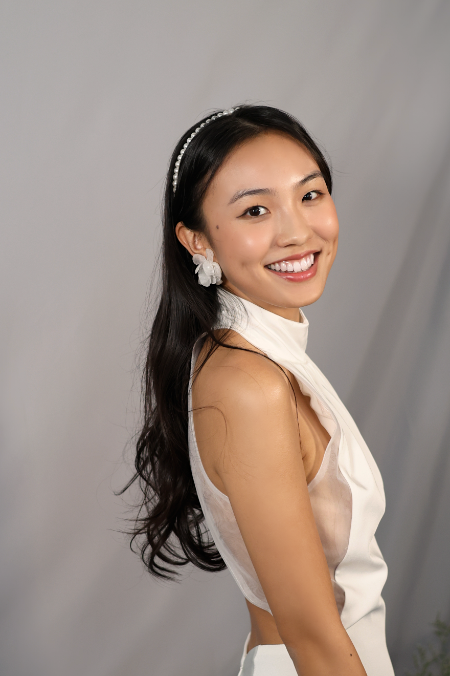 Cassie Pearl Headband | Bone & Grey Bridal Accessories