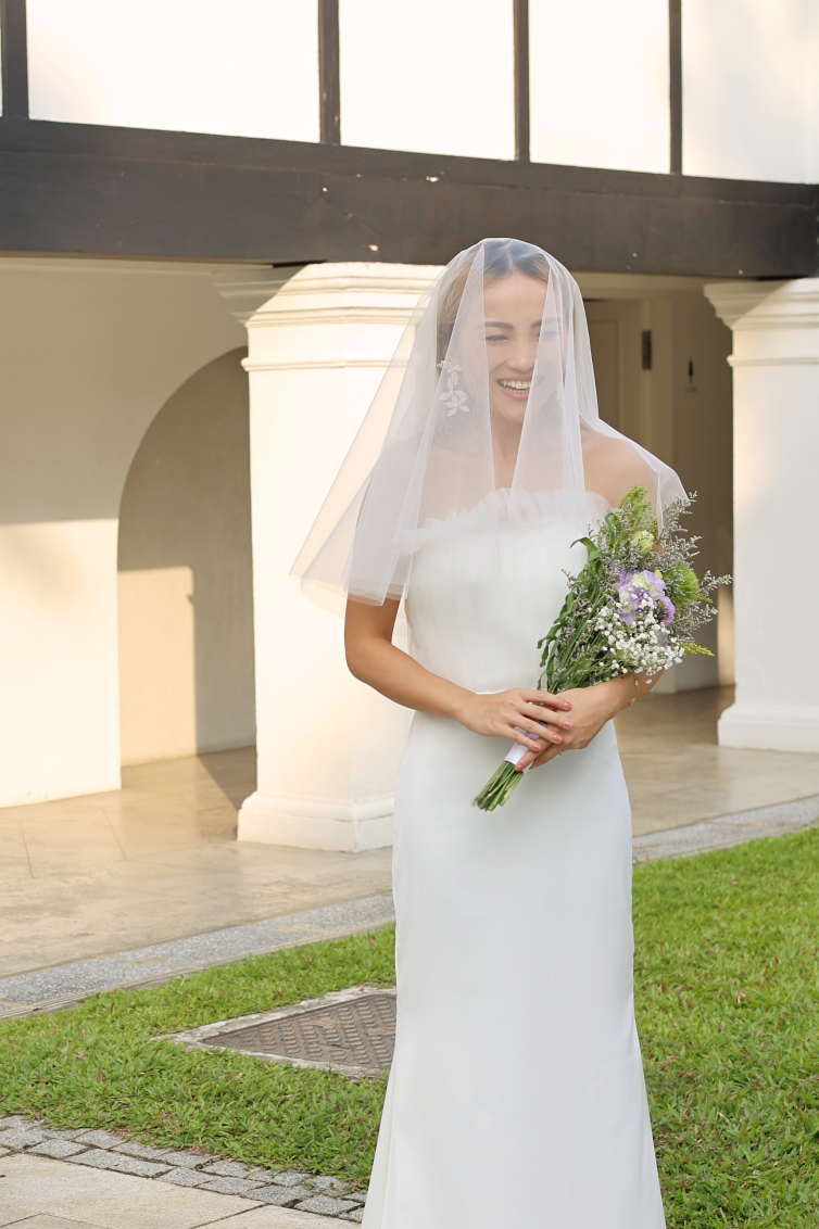 Alice Tulle Veil | Bone & Grey Bridal Accessories