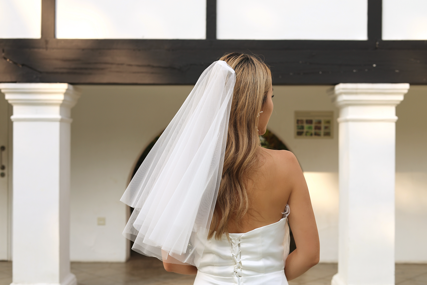 Alice Tulle Veil | Bone & Grey Bridal Accessories