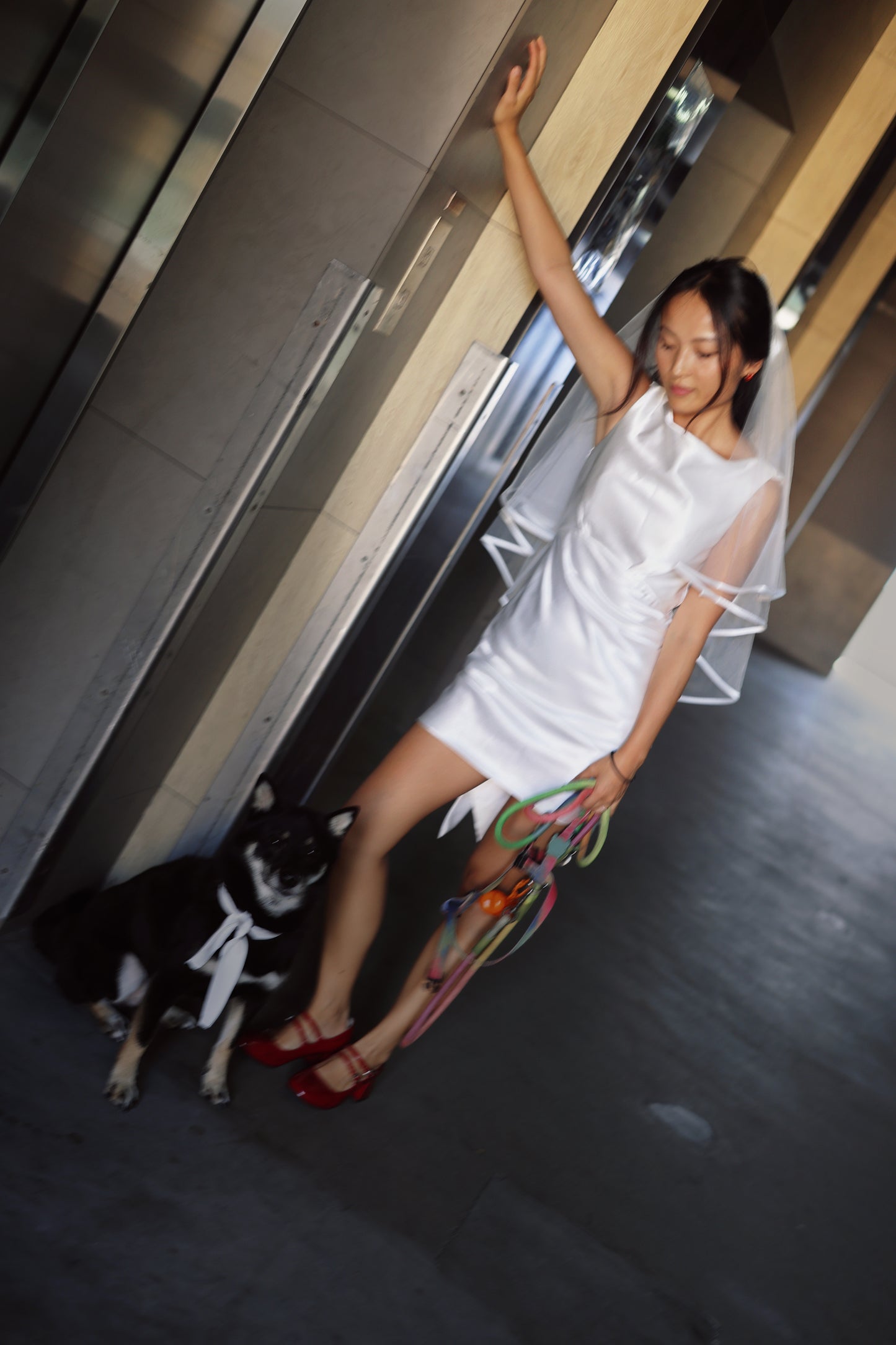 Julia Satin Bridal Mini | Bone & Grey Bridal | Wedding Afterparty Mini Dresses Online Canada USA Australia UK Singapore