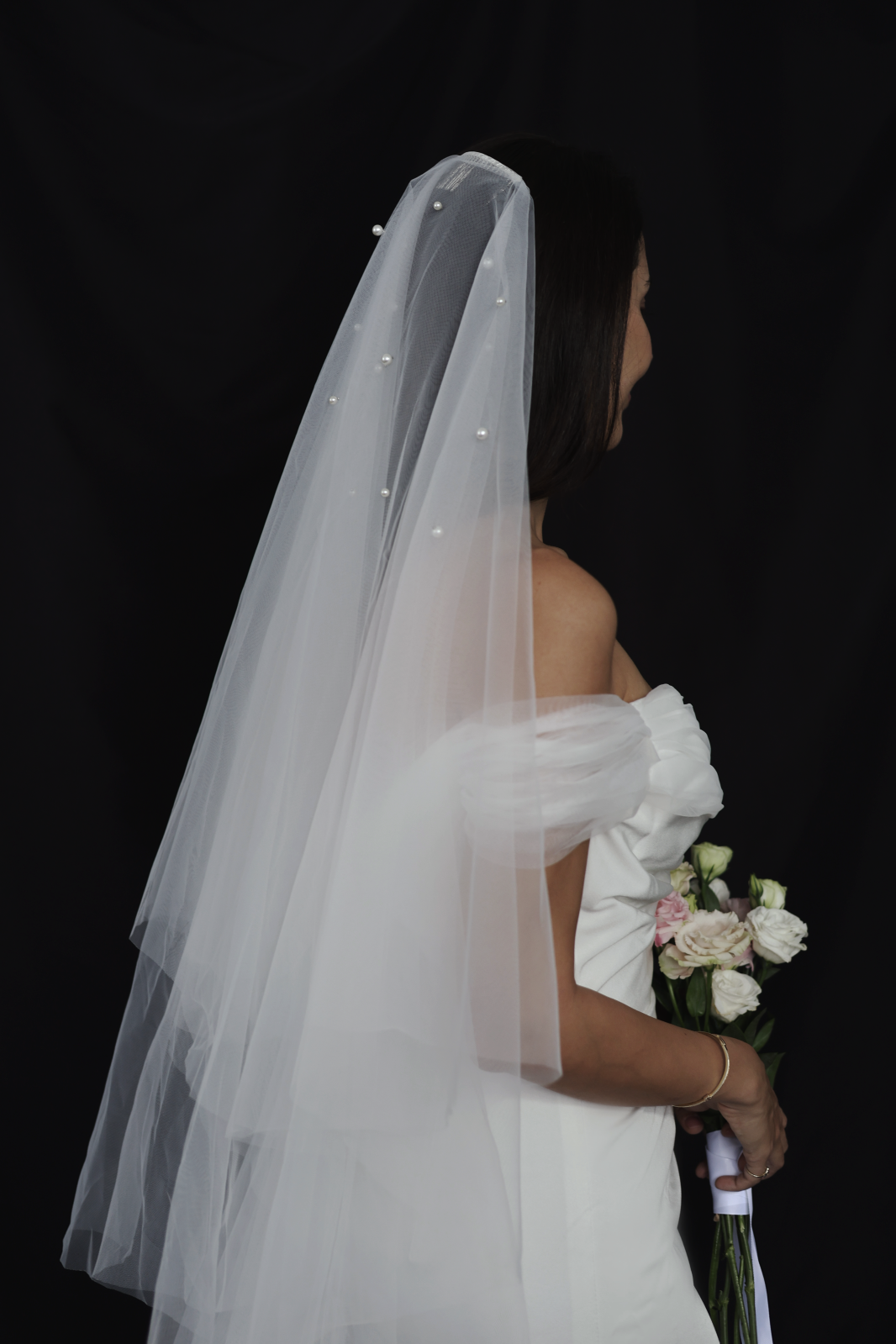 Camille Veil | Bone and Grey Bridal