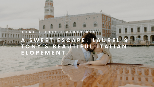 Laurel & Tony's Sweet Italian Elopement