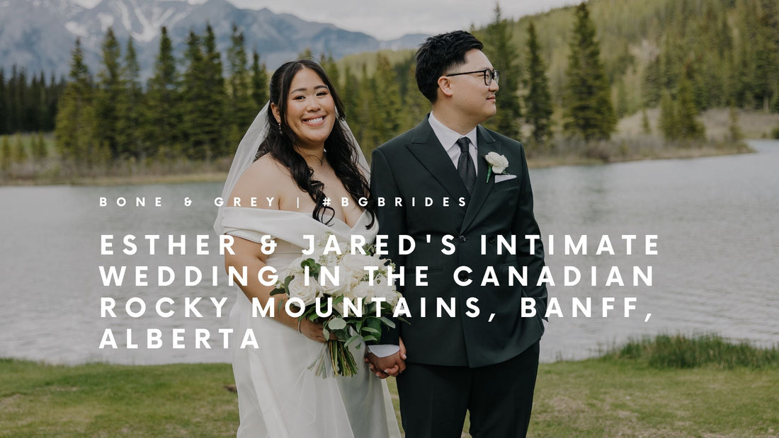 Esther & Jared's Intimate Wedding in the Canadian Rocky Mountains, Banff, Alberta