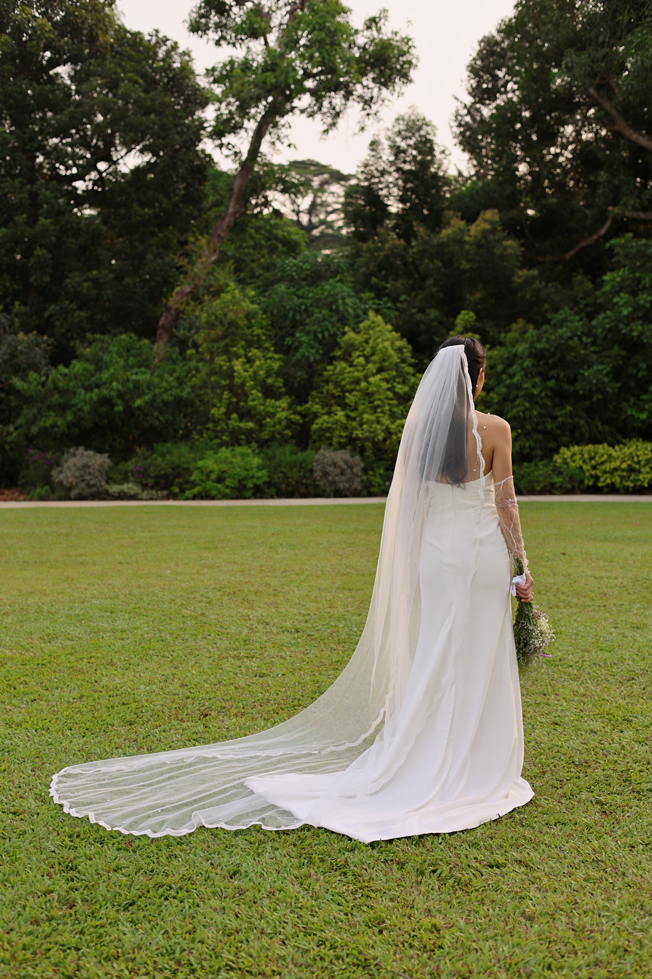 Charlotte Lace Veil | Bone & Grey Bridal Accessories