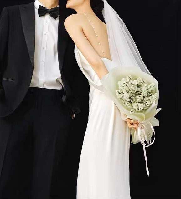 Jenny off-shoulder bridal gown | Bone and Grey Bridal