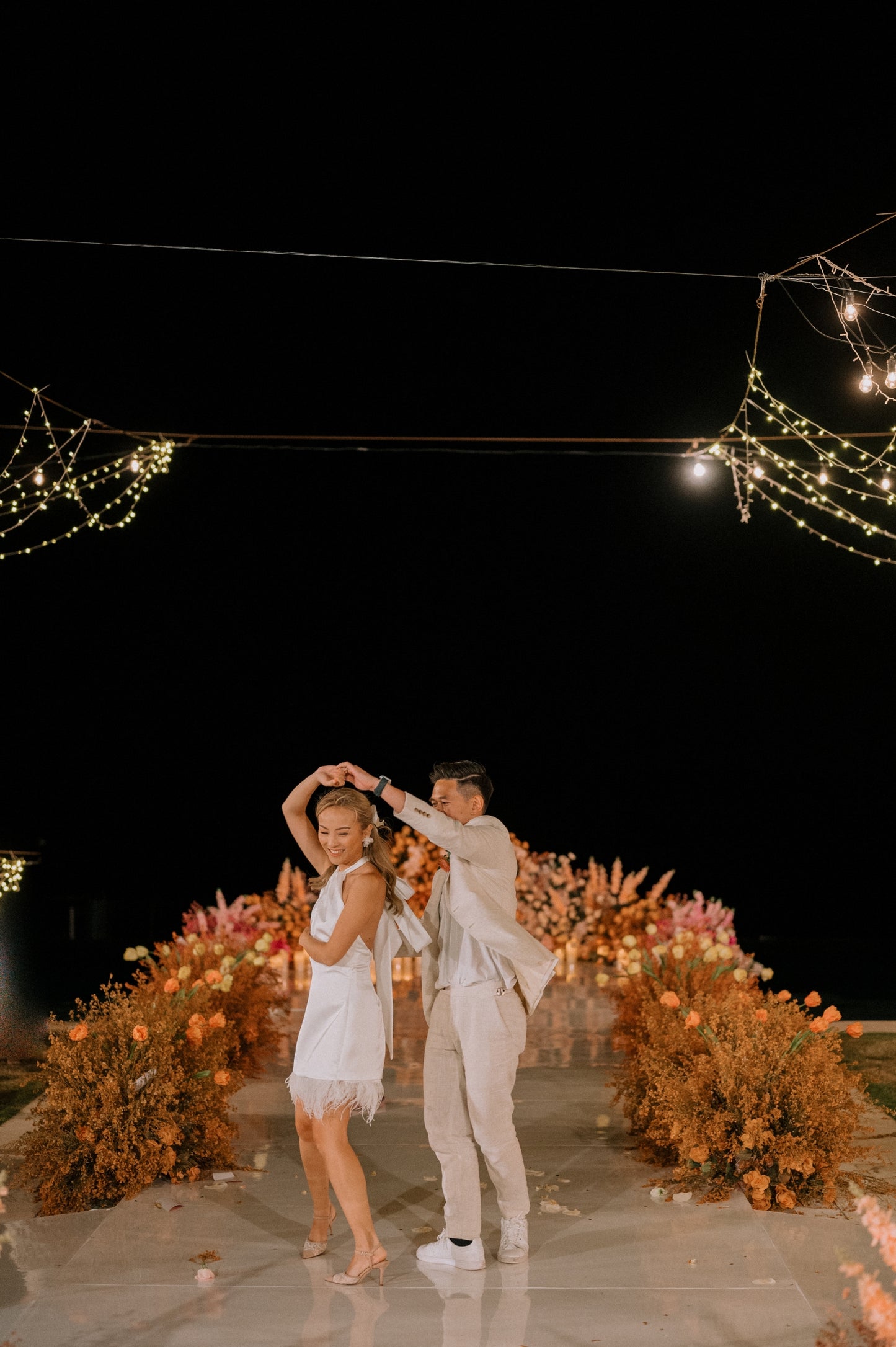 Joy Bridal Mini with Feather Trim | Bone & Grey Bridal | Wedding Afterparty Mini Dresses Online Canada USA Australia UK Singapore