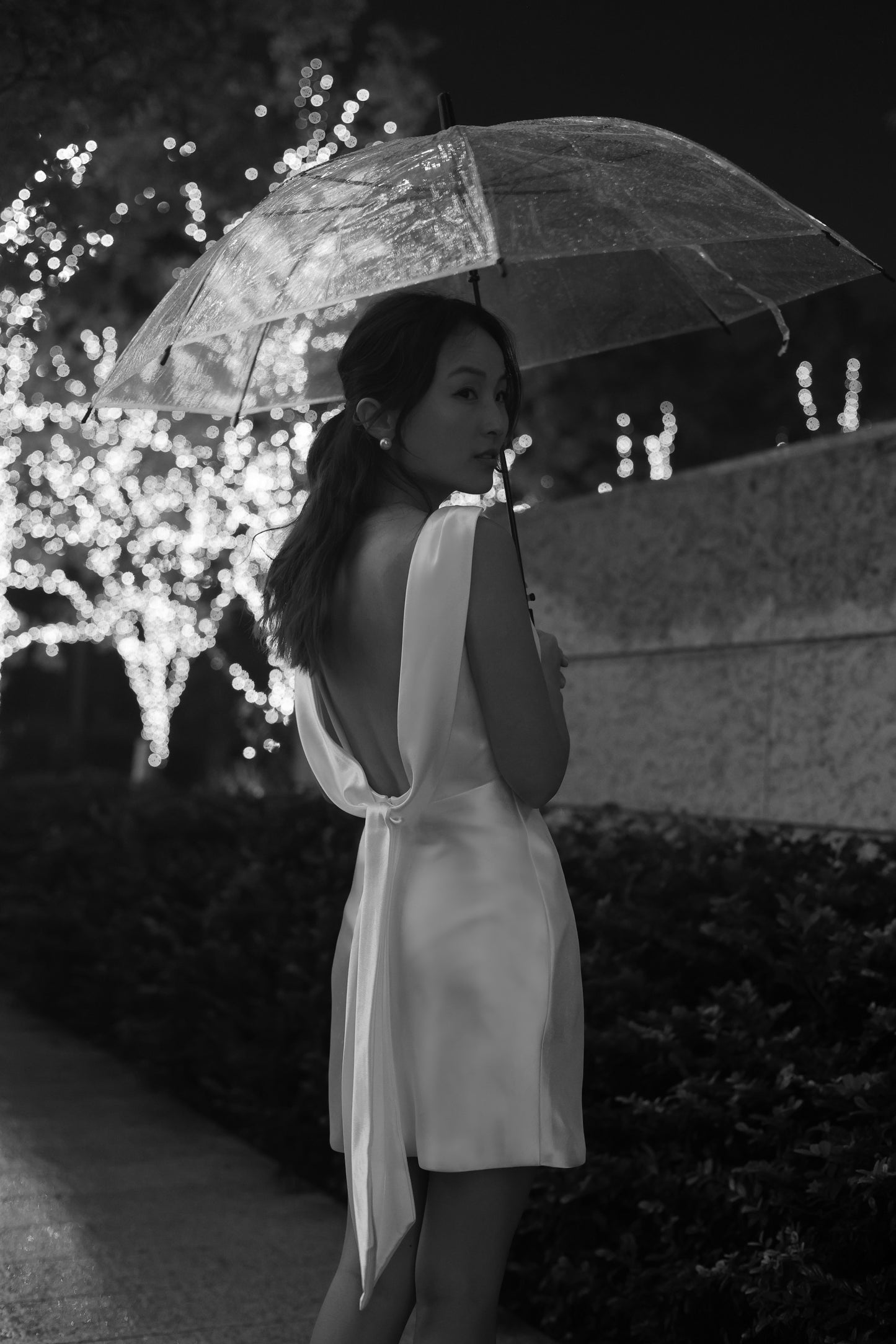 Julia Satin Bridal Mini | Bone & Grey Bridal | Wedding Afterparty Mini Dresses Online Canada USA Australia UK Singapore