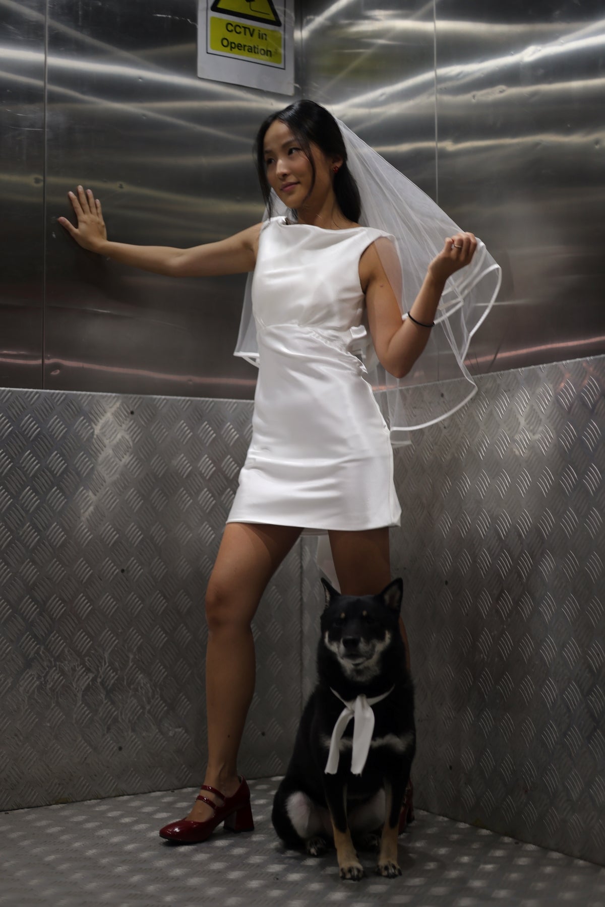 Julia Satin Bridal Mini | Bone & Grey Bridal | Wedding Afterparty Mini Dresses Online Canada USA Australia UK Singapore