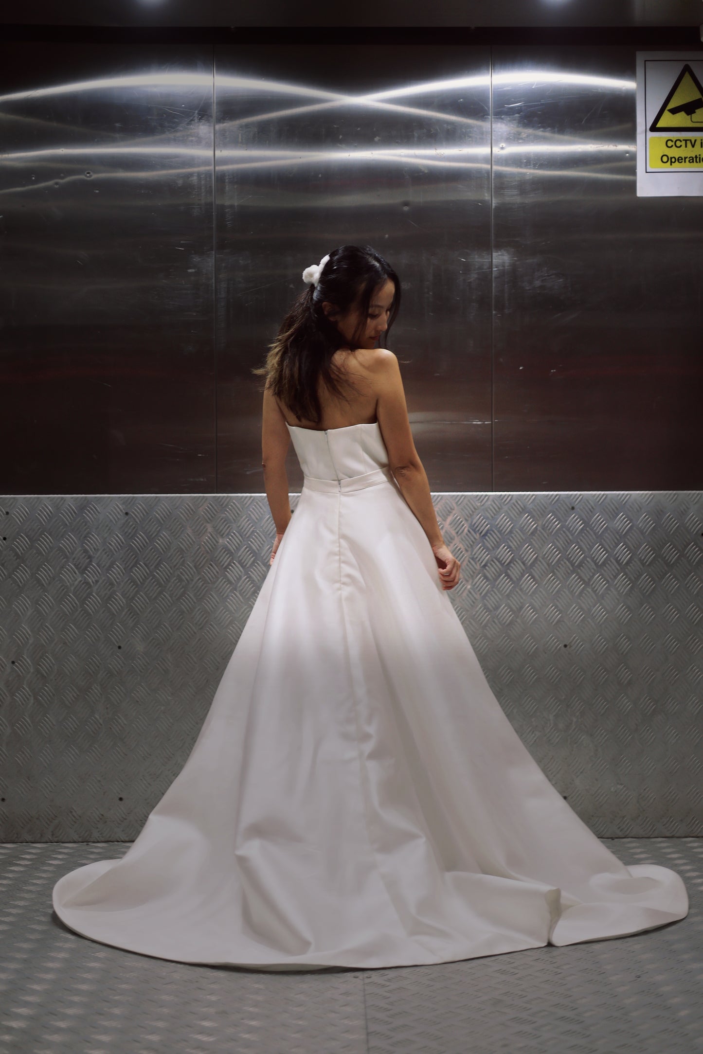 Luna Scalloped Mini Dress Set (Convertible) | Bone & Grey Bridal | Wedding Afterparty Mini Dresses Online Canada USA Australia UK Singapore