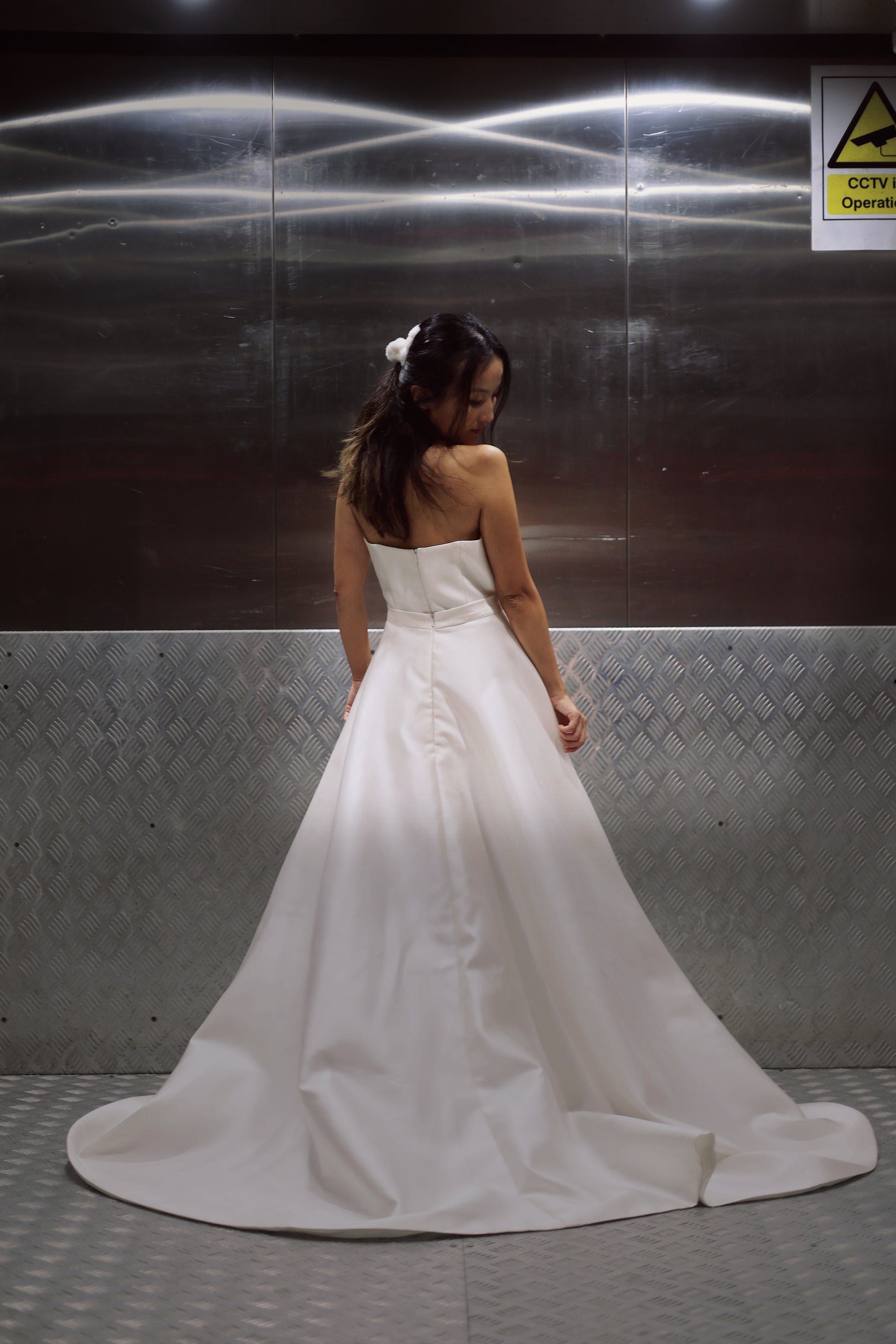 Luna Scalloped Mini Dress Set (Convertible) | Bone & Grey Bridal | Wedding Afterparty Mini Dresses Online Canada USA Australia UK Singapore