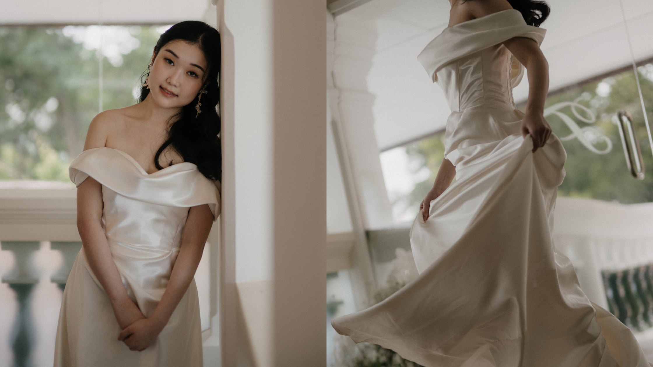 Vows in Motion Collection | Bone and Grey Bridal | Minimalist Affordable Wedding Dress Bridal Gowns Online Canada USA Singapore Australia UK