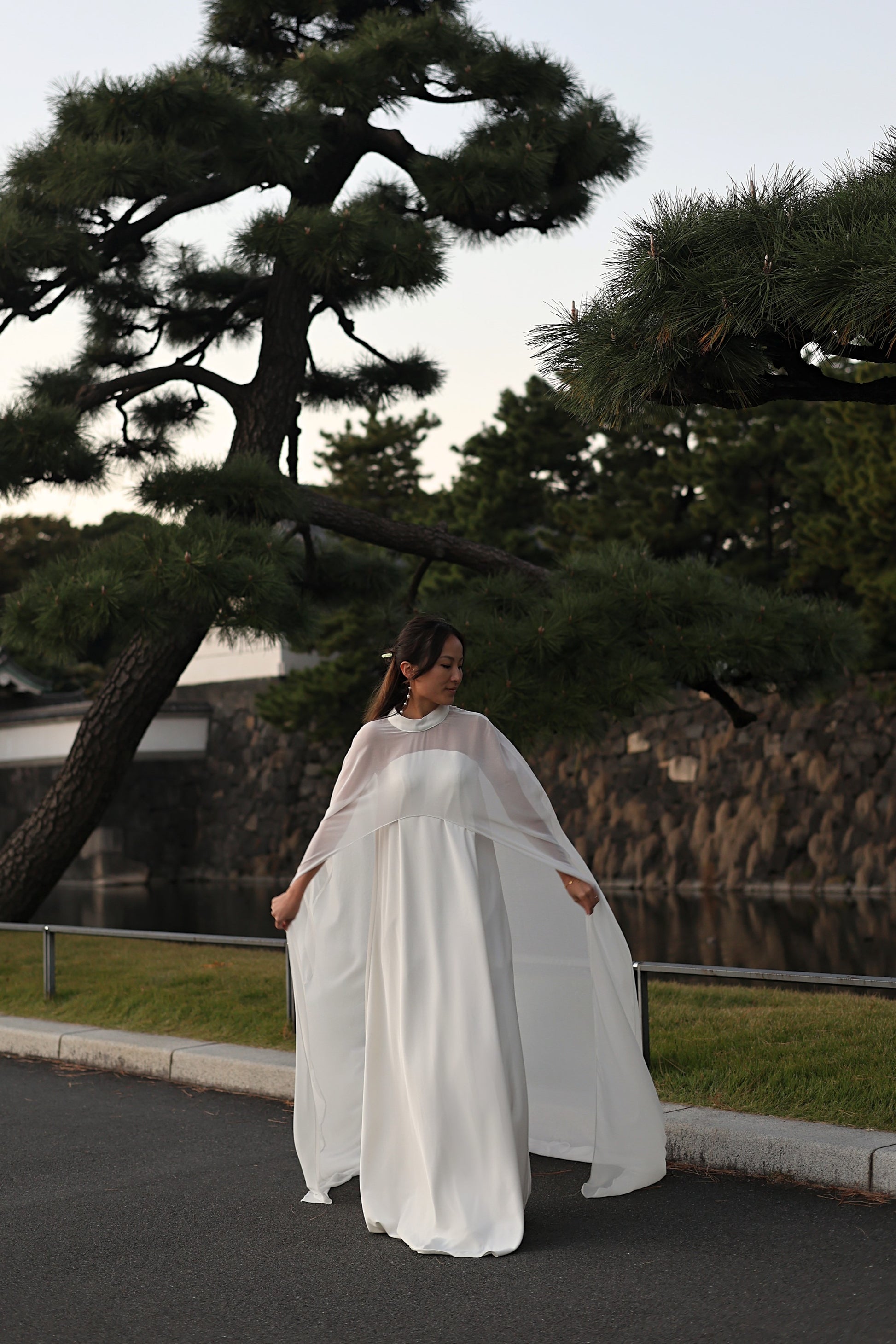 Jade Dress & Cape Set Jade Dress & Cape Set