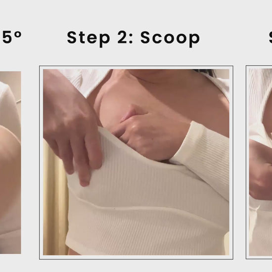 BOOMBA Magic Padded Sticky Bra | Bone & Grey Bridal | Wedding Bra Accessories Padded Adhesive Inserts for Bridal Gowns Wedding Dresses Canada USA Singapore Australia UK